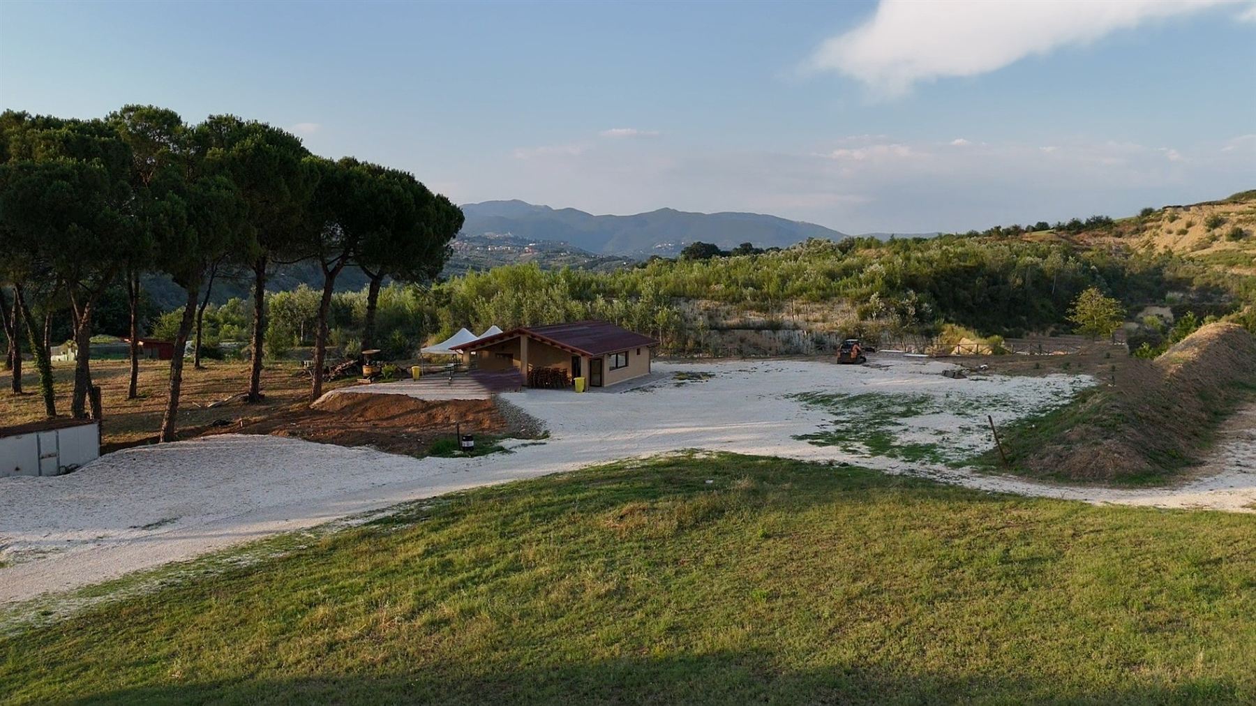 Club house e area accoglienza di SSD Torre Baccelli